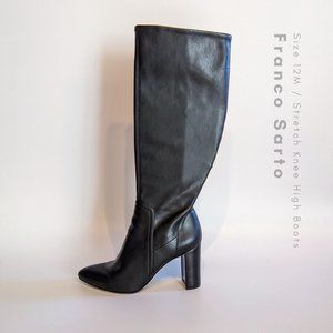 Franco Sarto Stretch Knee High Boots
